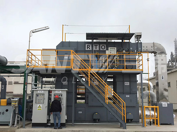 蓄熱式焚燒爐(RTO焚燒爐) (RTO)蓄熱式焚燒爐