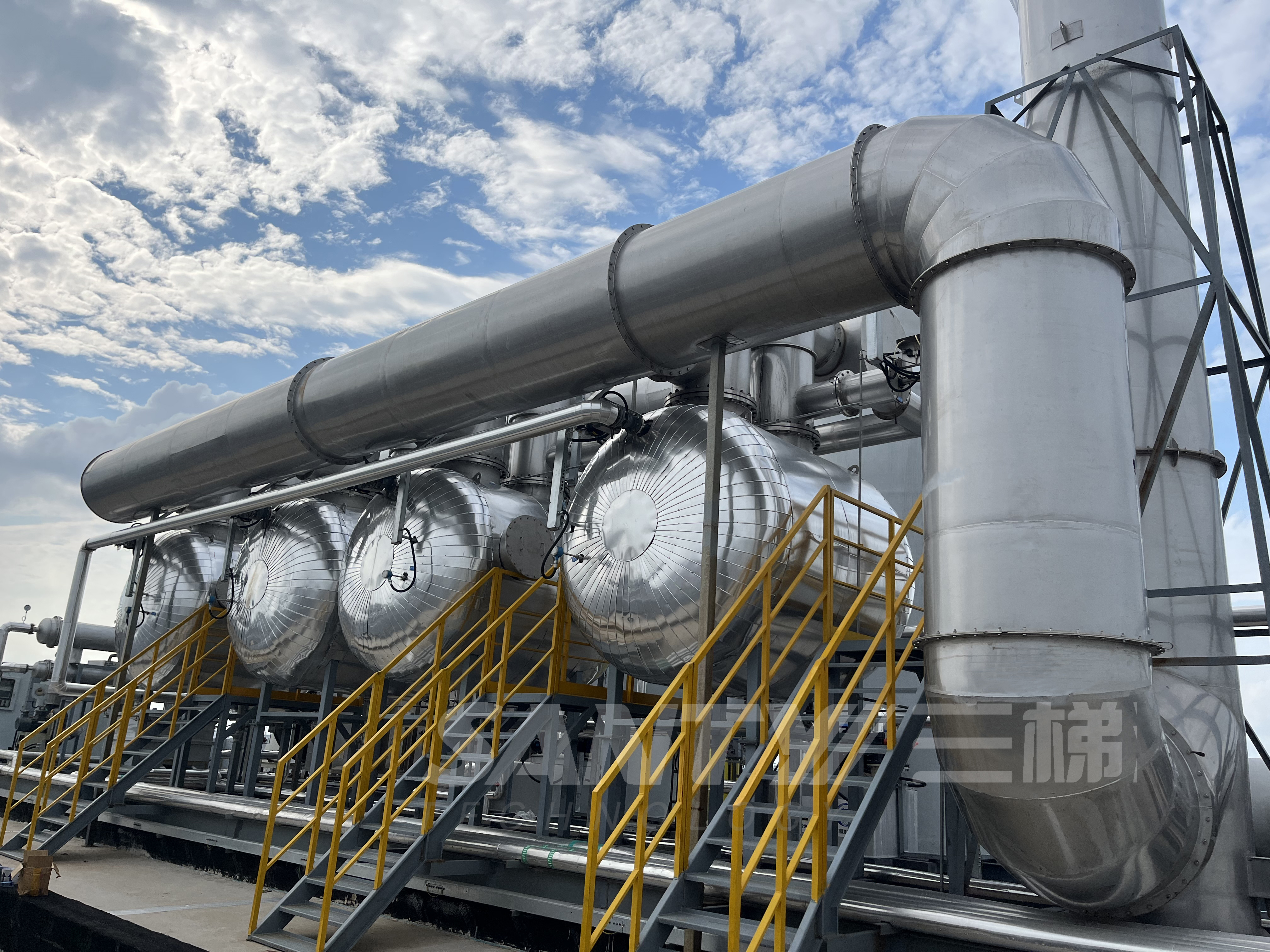 蒸汽脫附+冷凝回收裝置 活性炭吸附+蒸汽脫附+冷凝回收裝置